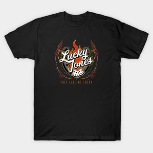 They Call Me Lucky Mockup T-Shirt